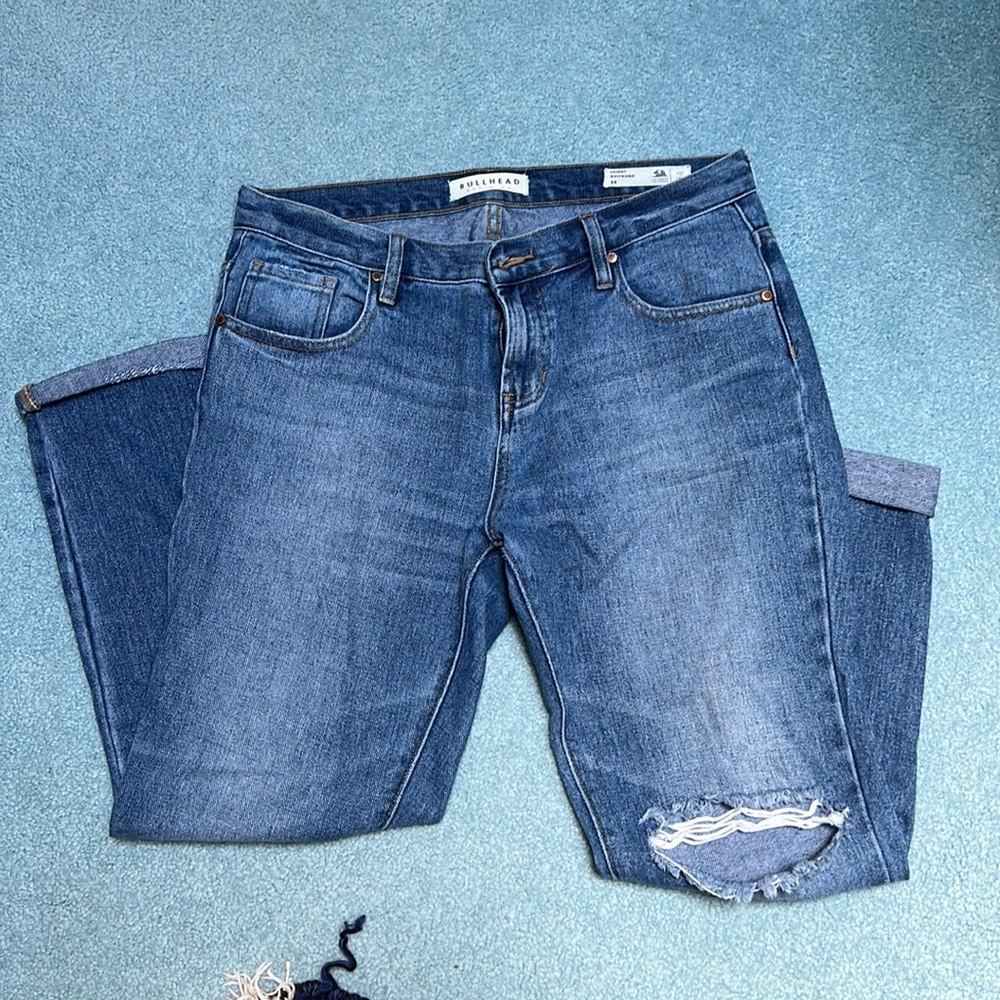 Bullhead Demin Co. Skinny Boyfriend Jeans